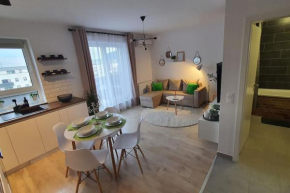 Cozy flat with terrace and free garage parking